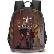 Quake Lucy Backpack School Bag StudentPack - Lucy Frags You Game Portrait Poster