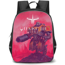 Quake Tank Jr Backpack School Bag StudentPack - Tank Jr Portrait Game Poster