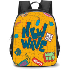 Quotes Backpack StudentPack - Quotes New Wave Cartoon Art Poster