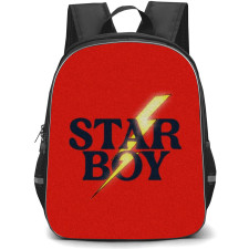 Quotes Backpack StudentPack - Quotes Star Boy On Red Background