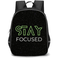 Quotes Backpack StudentPack - Quotes Stay Focused On Dark Background