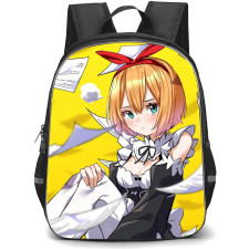 Re Zero - Starting Life in Another World Petra Leyte Backpack StudentPack - Petra Leyte Sitting On Yellow Background