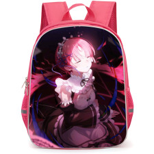 Re Zero - Starting Life in Another World Ram Backpack StudentPack - Ram Sitting Anime Magna Poster