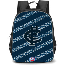 Carlton Football Club Backpack StudentPack - Carlton Football Club Medley Monogram Wordmark