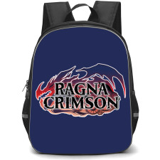 Ragna Crimson Backpack StudentPack - Red Dragon Black Background Logo