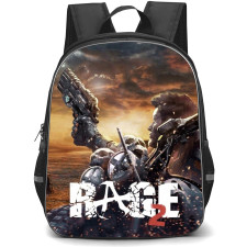 Rage Backpack School Bag StudentPack - Rage 2 Comic Art Game Poster