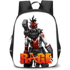 Rage Backpack School Bag StudentPack - Rage Ghost Clan Warrior Poster