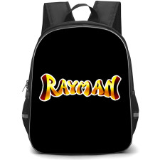 Rayman Backpack School Bag StudentPack - Rayman Game Logo Sticker