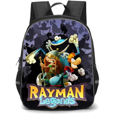 Rayman Backpack School Bag StudentPack - Rayman Legends Spooky Game Poster