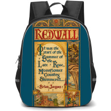 Redwall Backpack School Bag StudentPack - Redwall 1990 Avon Vintage Book Cover Poster