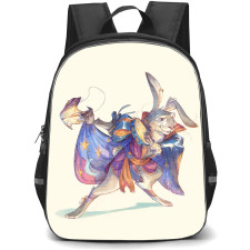 Redwall Ballaw De Quincewold Backpack School Bag StudentPack - Ballaw De Quincewold Fantasy Art Poster