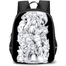 Redwall Backpack School Bag StudentPack - Redwall Characters Pencil Sketch Collage Sticker
