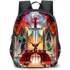 Redwall Matthias Backpack School Bag StudentPack - Matthias Sword Hero Illustration Art Poster