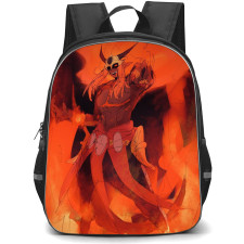 That Time I Got Reincarnated As A Slime Ifrit Backpack StudentPack - Ifrit Red Watercolor Art