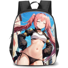 That Time I Got Reincarnated As A Slime Milim Nava Backpack StudentPack - Milim Nava Happy Standing Bikini 3d Art