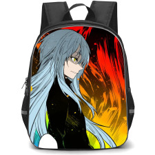 That Time I Got Reincarnated As A Slime Rimuru Tempest Backpack StudentPack - Rimuru Tempest Orange Background Illustration
