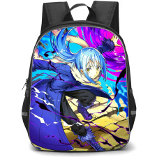 That Time I Got Reincarnated As A Slime Rimuru Tempest Backpack StudentPack - Rimuru Tempest Purple Energy Sphere Attack