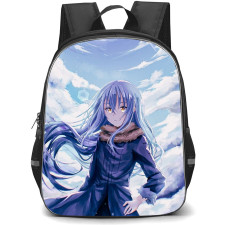 That Time I Got Reincarnated As A Slime Rimuru Tempest Backpack StudentPack - Rimuru Tempest Sun and Cloud Background Pencil Color Art