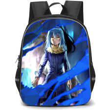 That Time I Got Reincarnated As A Slime Rimuru Tempest Backpack StudentPack - Rimuru Tempest Vintage Art Blue Background