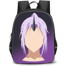 That Time I Got Reincarnated As A Slime Shion Backpack StudentPack - Shion Purple Minimalist Art