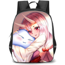 That Time I Got Reincarnated As A Slime Shuna Bikini For iPhone And Samsung Galaxy Devices - Shuna Hugging Slime Pink Background