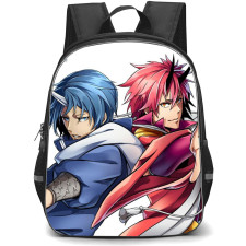 That Time I Got Reincarnated As A Slime Backpack StudentPack - Souei & Benimaru Back to Back Ready to Fight