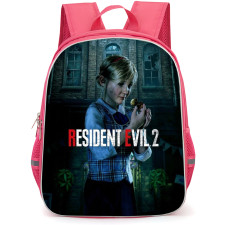Resident Evil Sherry Birkin Backpack School Bag StudentPack - Sherry Birkin Crying Portrait Game Poster
