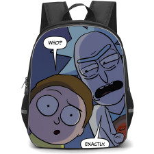 Rick And Morty Backpack StudentPack - Rick And Morty Conversation Poster