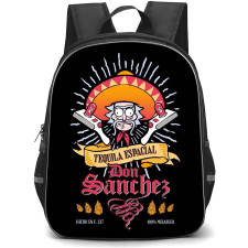 Rick And Morty Backpack StudentPack - Tequila Espacial Don Sanchez Poster