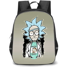 Rick And Morty Backpack StudentPack - Rick And Morty Fan Art Poster