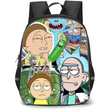 Rick And Morty Backpack StudentPack - Rick And Morty Lolas Shuffle Poster