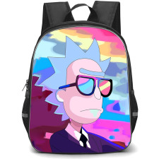 Rick And Morty Backpack StudentPack - Rick and Morty Matching PFP Poster
