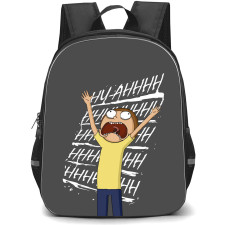 Rick And Morty Morty Smith Backpack StudentPack - Morty Smith Shouting Poster