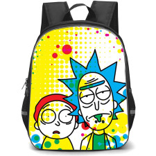 Rick And Morty Backpack StudentPack - Rick And Morty Pop Art Poster