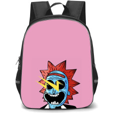 Rick And Morty Rick Sanchez Backpack StudentPack - Rick Sanchez Fiesta Crazy Album Cover