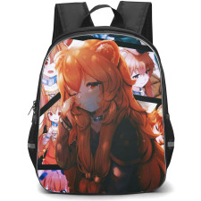 The Rising of the Shield Hero Raphtalia Backpack StudentPack - Raphtalia Retro Background Collage