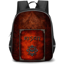 Risen Backpack School Bag StudentPack - Risen Game Logo Book Cover Art