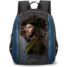 Robin Hood Friar Tuck Backpack School Bag StudentPack - Friar Tuck Side Portrait Poster