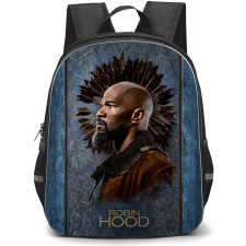 Robin Hood Little John Backpack School Bag StudentPack - Little John Ornate Side Portrait Poster