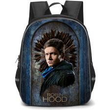 Robin Hood Robin Of Loxley Backpack School Bag StudentPack - Robin Of Loxley Ornate Portrait Poster