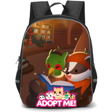 Roblox Adopt Me Backpack StudentPack - Animals Reading Book Cartoon Art