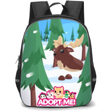 Roblox Adopt Me Irish Elk Backpack StudentPack - Irish Elk Cartoon Art