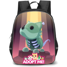 Roblox Adopt Me Skeleton Dog Backpack StudentPack - Skeleton Dog Cartoon Art
