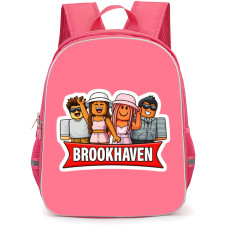 Roblox Brookhaven Backpack School Bag StudentPack - Character Happy Portrait Cartoon Art Sticker