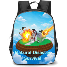 Roblox Natural Disaster Survival Backpack School Bag StudentPack - Roblox Natural Disaster Survival Roblox Meteor Strike Poster