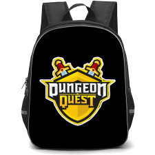 Roblox Dungeon Quest Backpack School Bag StudentPack - Roblox Dungeon Quest Main Logo Sticker
