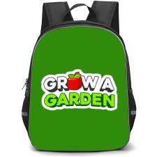 Roblox Grow a Garden Backpack StudentPack - Grow a Garden Series Logo Wordmark On Green Background