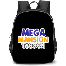 Roblox Mega Mansion Tycoon Backpack School Bag StudentPack - Roblox Mega Mansion Tycoon Main Logo Sticker