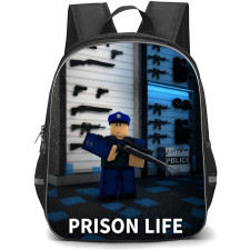 Roblox Prison Life Backpack School Bag StudentPack - Roblox Prison Life Police Game Poster