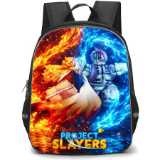 Roblox Project Slayers Backpack School Bag StudentPack - Roblox Project Slayers Split Battle Poster